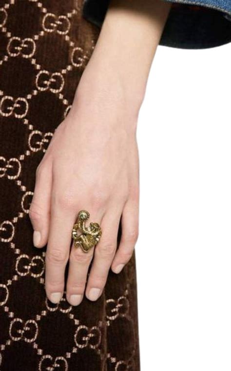 gucci monkey ring|gucci ring couple.